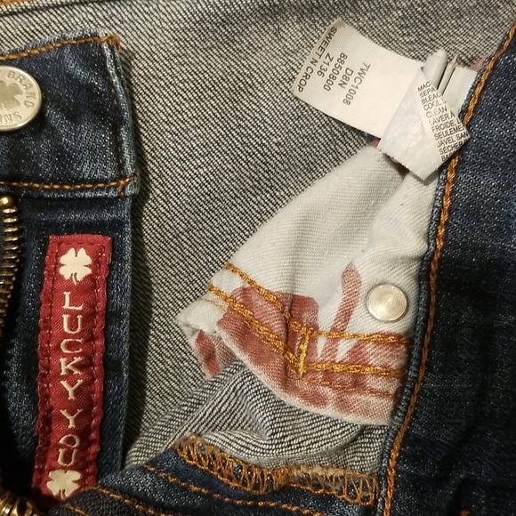 Lucky Brand Jeans. Sweet'n'Crop size 6/28. Like new - Picture 5 of 10